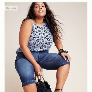 Anthropologie Maeve Quinn Textured Cami